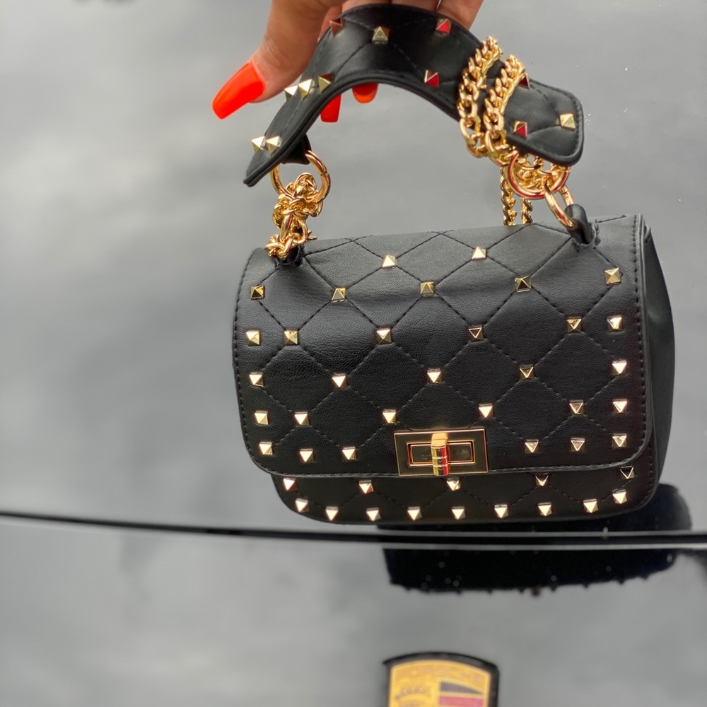 “Midnight” Star Studded Purse